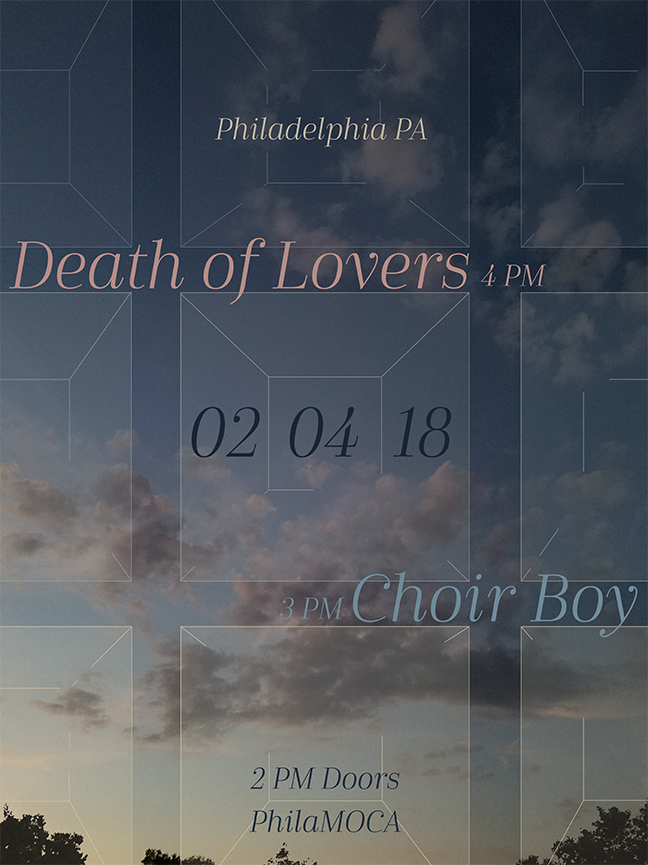 AIGA Poster Show: Gig Posters | Death of Lovers