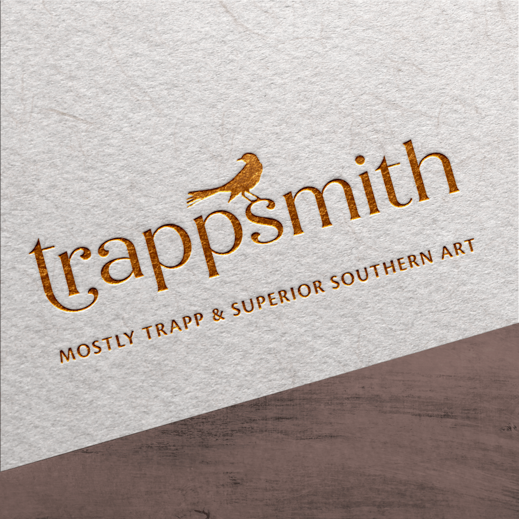 Trappsmith Logo Embossed on Paper Feature