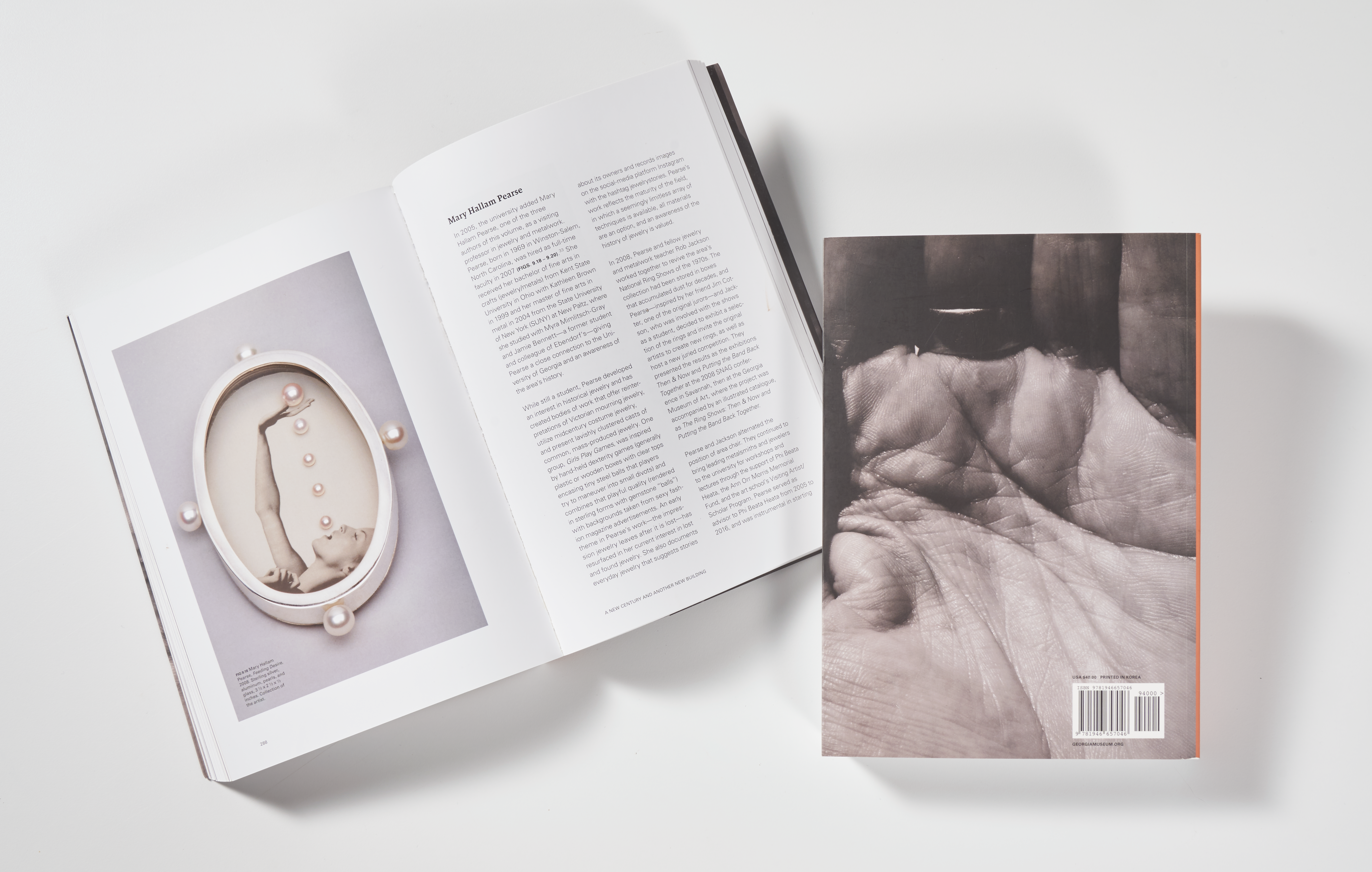 GMOA Crafting History Spread and Back Cover