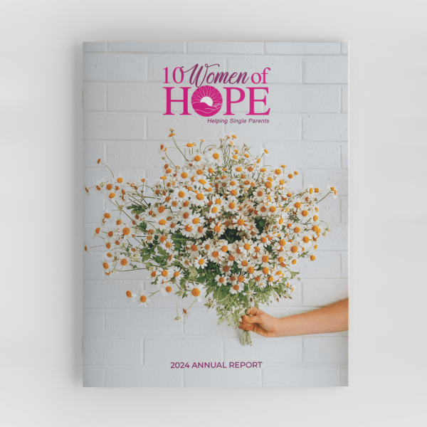 10 Women of Hope 2024 Annual Report Cover